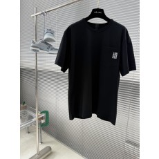 크롬하츠 산스크리트 문자 자수 라운드넥 반팔 티셔츠 001-186237
