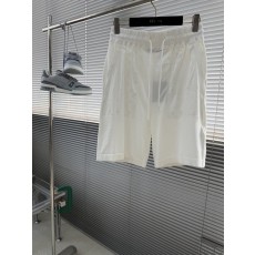 솔리드 컬러 드로우스트링 나일론 쇼츠 001-186281
