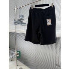 면 소재 체크 패치 끈 조절 숏팬츠 001-186291