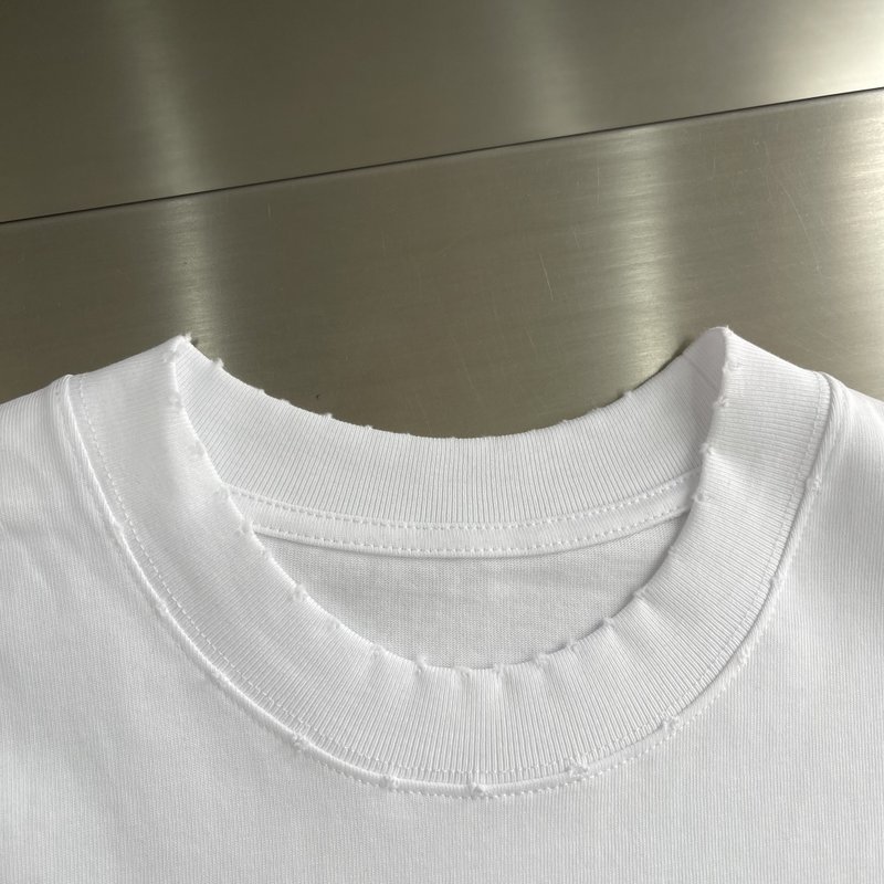남성 캐주얼 순면 라운드 반팔 티셔츠 001-186305