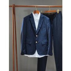 TB 딥블루 클래식 울 블렌드 재킷 001-186357