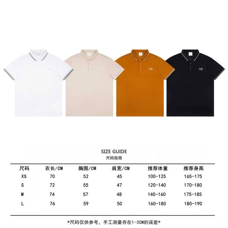 아크테릭스 여름 반팔 폴로 셔츠 001-186568
