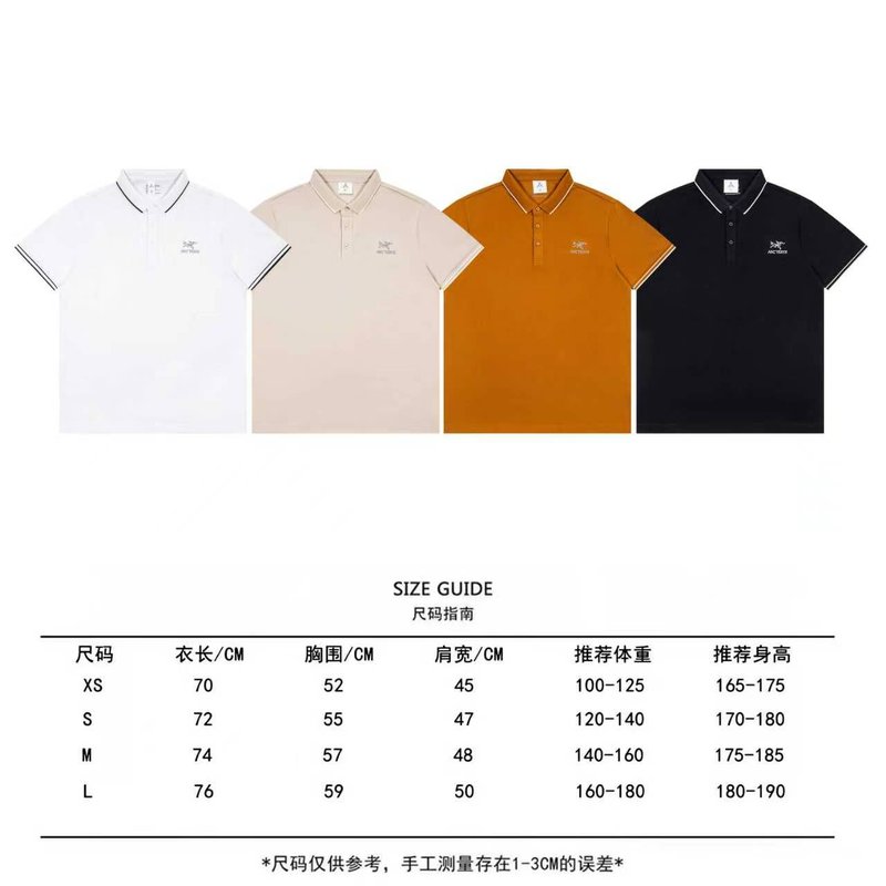 아크테릭스 여름 신상 카라 반팔 티셔츠 001-186572