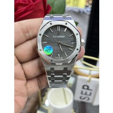 오데마 피게 로얄 오크 그레이 다이얼 워치 001-186904