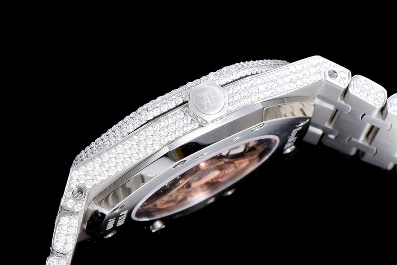 오데마 피게 로얄 오크 풀 다이아 럭셔리 시계 001-187139