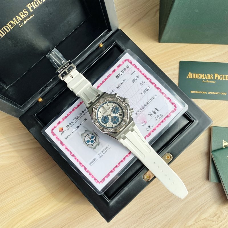 오데마 피게 로얄 오크 오프쇼어 다이아몬드 여성 쿼츠 001-187369