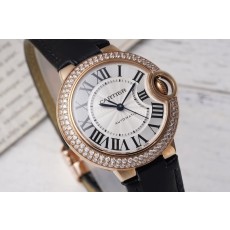 까르띠에 발롱블루 33mm 여성 시계 001-187722