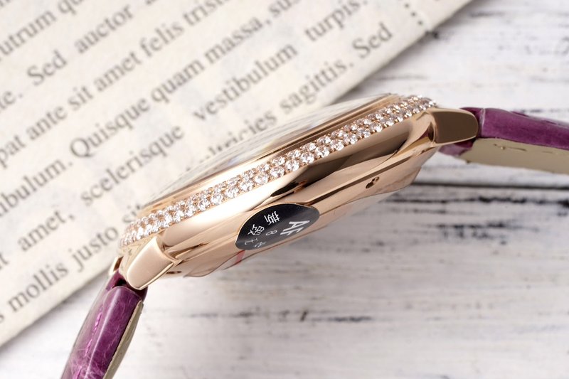 까르띠에 발롱 블루 33mm 스테인리스 스틸 시계 001-187723