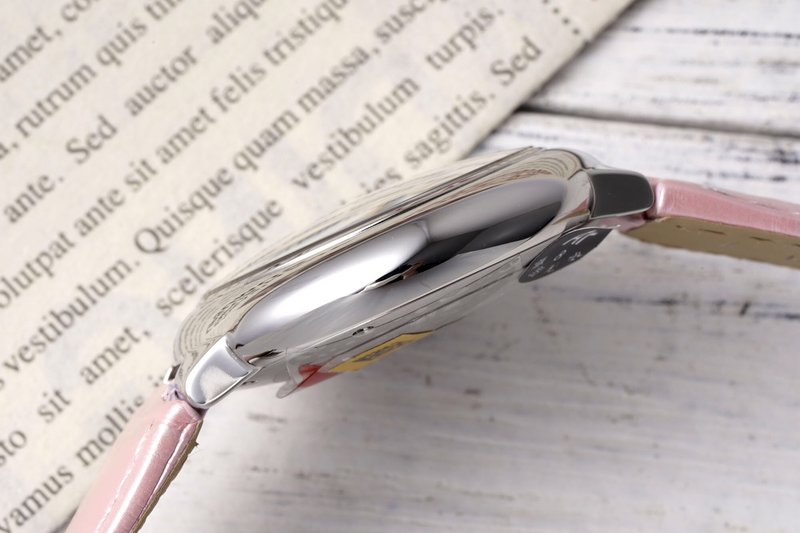 까르띠에 발롱 블루 33mm 스테인리스 스틸 시계 001-187725