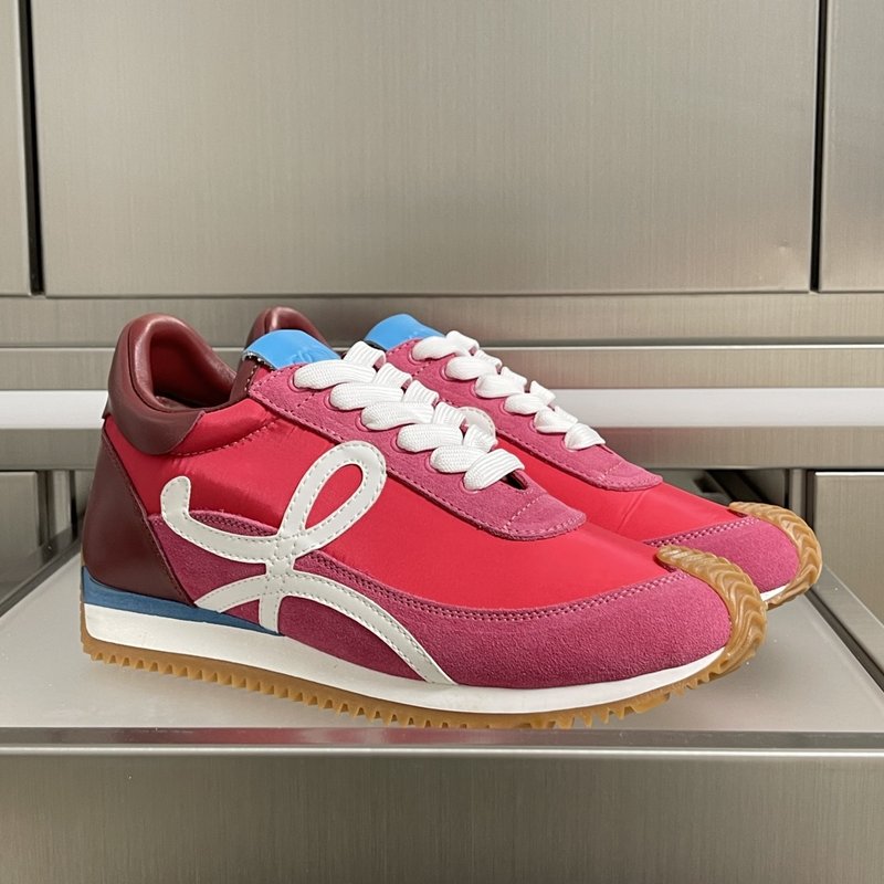 로에베 플로 러너 클래식 커플 캐주얼 스니커즈 001-187838