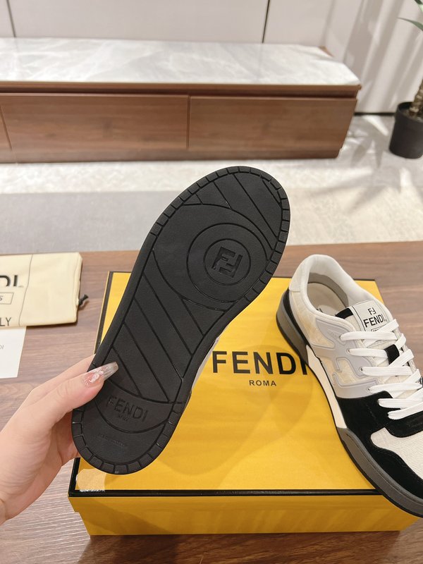 펜디 커플 레트로 캐주얼 운동화 001-187870
