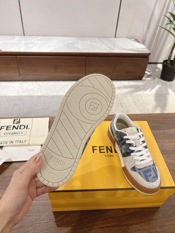 펜디 커플 레트로 캐주얼 운동화 001-187876