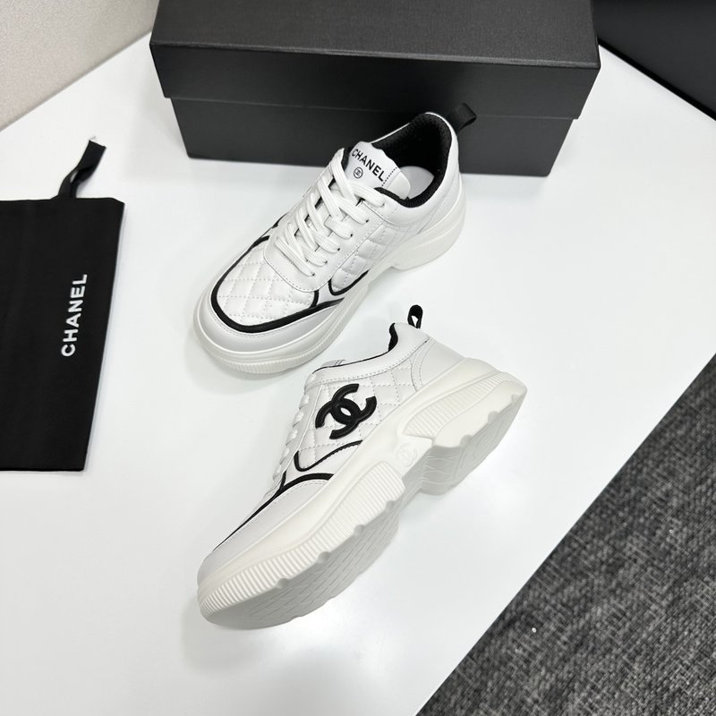 샤넬 팬더 컬러 캐주얼 운동화 001-188038