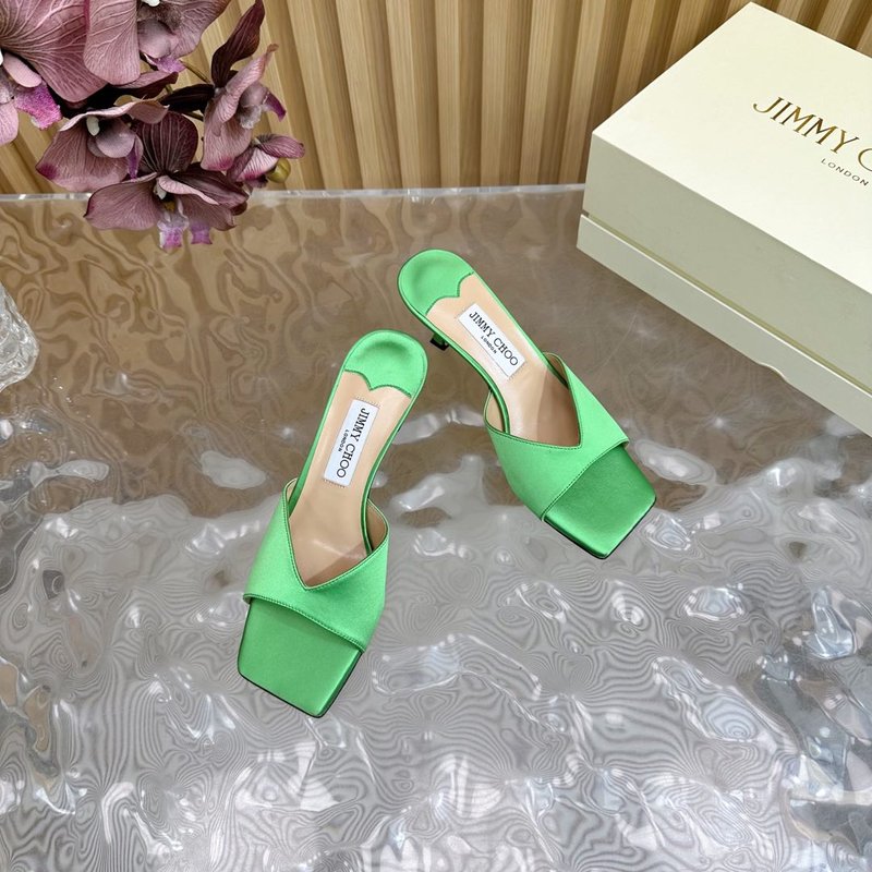 지미추 실크 뾰족구두 힐 샌들 001-188095