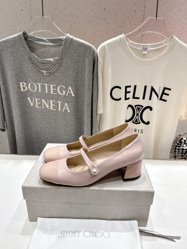 지미추 심플 메리제인 굽 하이힐 001-188221