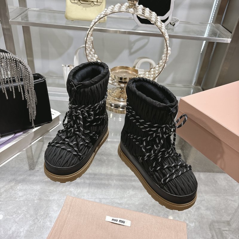 미우미우 겨울 신발 부츠 001-188265