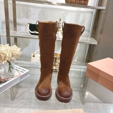 미우미우 가을 겨울 신상 소가죽 롱부츠 001-188335