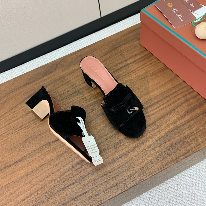 양피 미들힐 샌들 001-188398