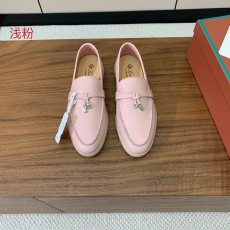로로피아나 레더 로퍼 슈즈 001-188538