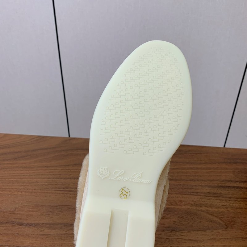 로로피아나 양모 로퍼 슈즈 001-188559