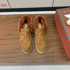 로로피아나 양모 칼라 로퍼 슈즈 001-188561