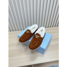 프라다 가을 겨울 울 칼라 로퍼 001-188571