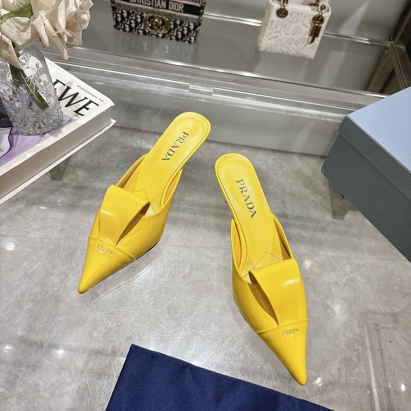 프라다 봄여름 메리제인 뾰족구두 하이힐 001-188709