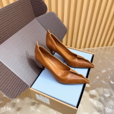 프라다 빈티지 distressed 뾰족구두 힐 001-188737