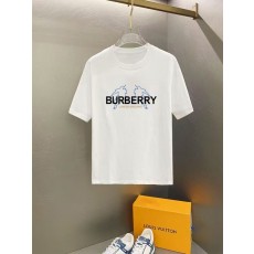 버버리 남성 라운드넥 반팔 티셔츠 001-189061