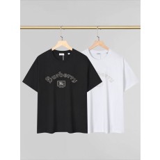 버버리 남성 코튼 루즈핏 반팔 티셔츠 001-189184