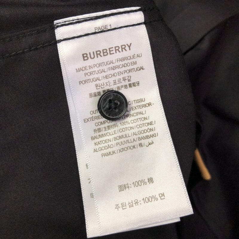 버버리 클래식 체크 반팔 셔츠 001-189223