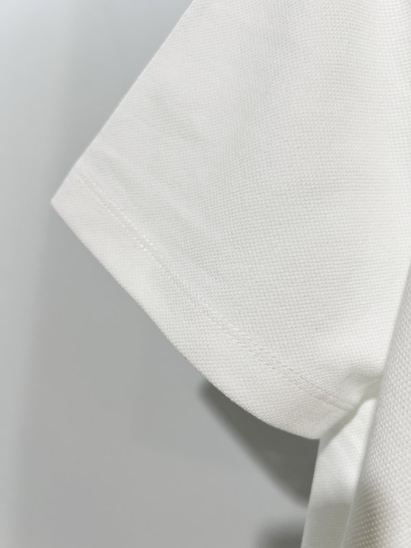 버버리 자수 하트 로프 레터 심플 캐주얼 폴로 셔츠 001-189329