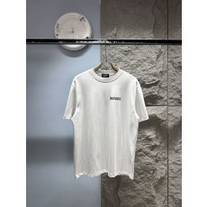 발렌시아가 프린트 레터 루즈핏 반팔 티셔츠 001-189416