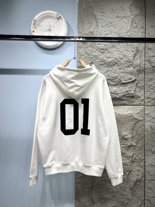 발렌시아가 01 프린팅 후드 티셔츠 001-189455