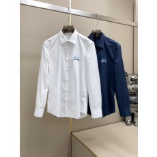 발렌시아가 남성 순면 자수 긴팔 셔츠 001-189458
