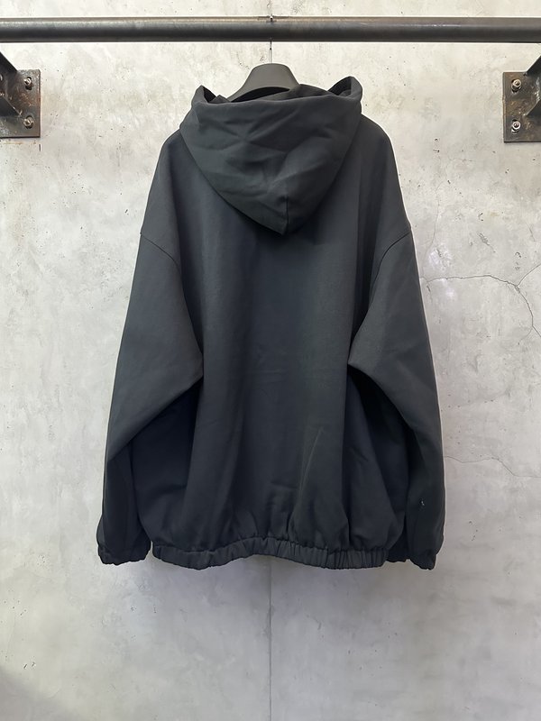 발렌시아가 블랙 레드 양면 착용 지퍼 자켓 001-189481