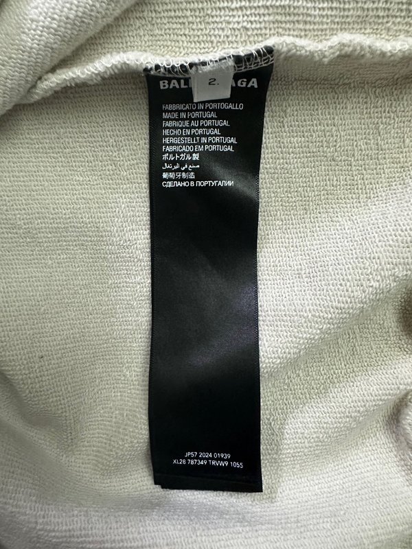 발렌시아가 한정 커플 후드 티셔츠 001-189506