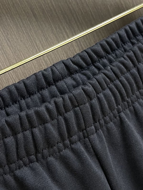 발렌시아가 블루 엠블럼 스트라이프 트랙팬츠 001-189525