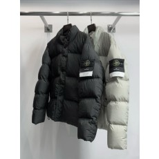 스톤아일랜드 사이드 배지 패딩 자켓 001-189560