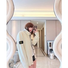 스톤아일랜드 니트 울 혼방 카디건 자켓 001-189634