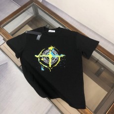 스톤아일랜드 면 커플 반팔 티셔츠 001-189669