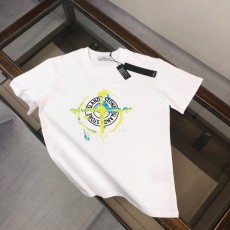 스톤아일랜드 트렌디 프린트 반팔 티셔츠 001-189670