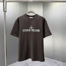 스톤아일랜드 커스텀 순면 로고 프린팅 반팔 티셔츠 001-189719