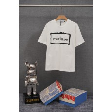 스톤아일랜드 기본형 중후면 코튼 반팔 티셔츠 001-189749