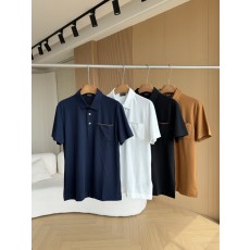 제니아 실크 혼방 반팔 폴로 셔츠 001-189826