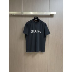 제냐 스프링 스트레치 슬림 피트 반팔 티셔츠 001-189843