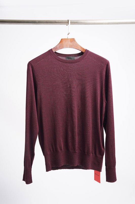 Kiton 남성 울 라운드 니트 001-189862