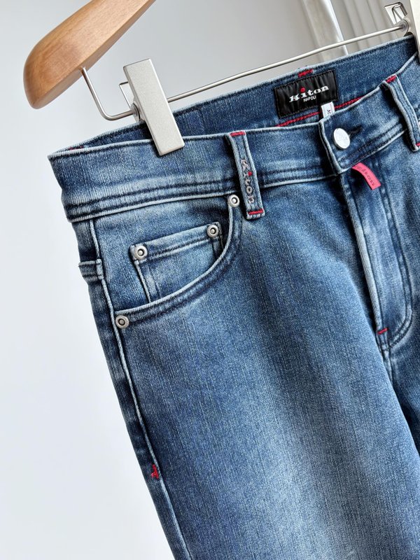 Kiton 라이트블루 하이엔드 데님 워시 진 001-189869