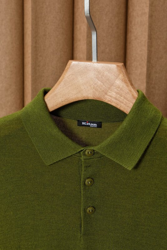 Kiton 남성 폴로넥 울 스웨터 001-189872