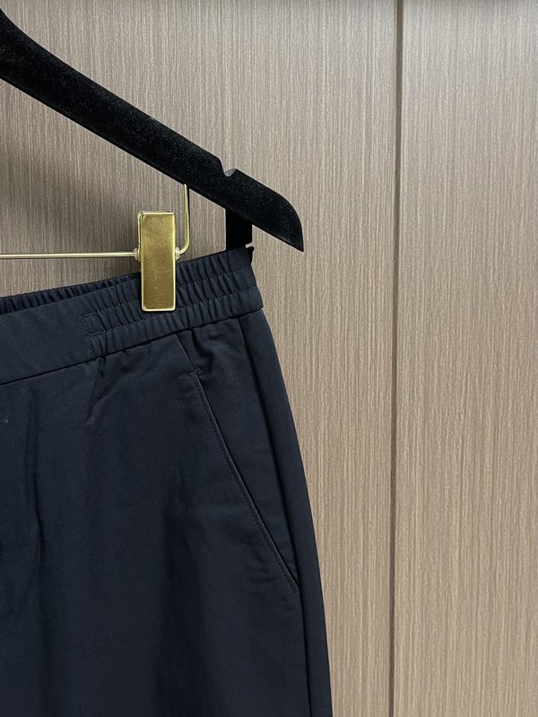 Kiton 빈티지 캐주얼 정장 바지 남성 슬림 핏 001-189899